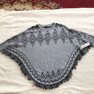 New poncho with sleeves !!